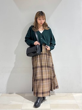 「GLOBAL WORK（グローバルワーク）のアイテム（トップス）」を使った、なあさん（レディース・155cm）の秋コーディネート