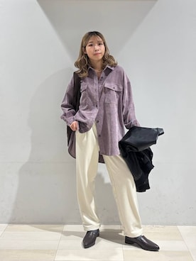 「アイテム（ブルゾン）」を使った、なあさん（レディース・155cm・20代）の秋コーディネート