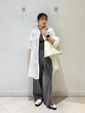 「GLOBAL WORK（グローバルワーク）のアイテム（バッグ）」を使った、なあさん（レディース・155cm）の夏コーディネート