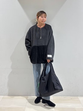 「アイテム（その他ヘアアクセサリー）」を使った、なあさん（レディース・155cm）の秋コーディネート