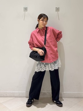 「GLOBAL WORK（グローバルワーク）のアイテム（バッグ）」を使った、なあさん（レディース・155cm）の夏コーディネート
