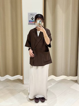 なあさん(レディース・155cm)の春コーディネート