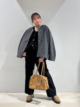 「アイテム（チョーカー）」を使った、なあさん（レディース・155cm・20代）の秋コーディネート