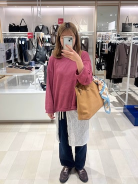 「アイテム（財布/小物）」を使った、なあさん（レディース・155cm）の秋コーディネート