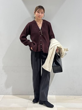 「アイテム（その他ヘアアクセサリー）」を使った、なあさん（レディース・155cm）の秋コーディネート