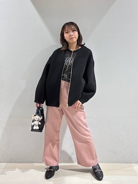 「WING（ウイング）のアイテム」を使った、なあさん（レディース・155cm）の冬コーディネート