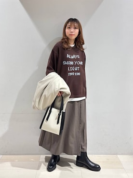 なあさん(レディース・155cm)の冬コーディネート