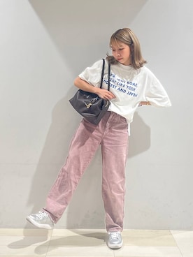 「アイテム（ボストンバッグ）」を使った、なあさん（レディース・155cm・20代）の夏コーディネート