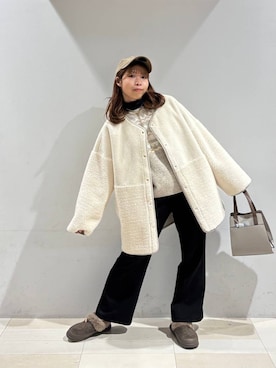 「GLOBAL WORK（グローバルワーク）のアイテム（テーラードジャケット）」を使った、なあさん（レディース・155cm）の秋コーディネート