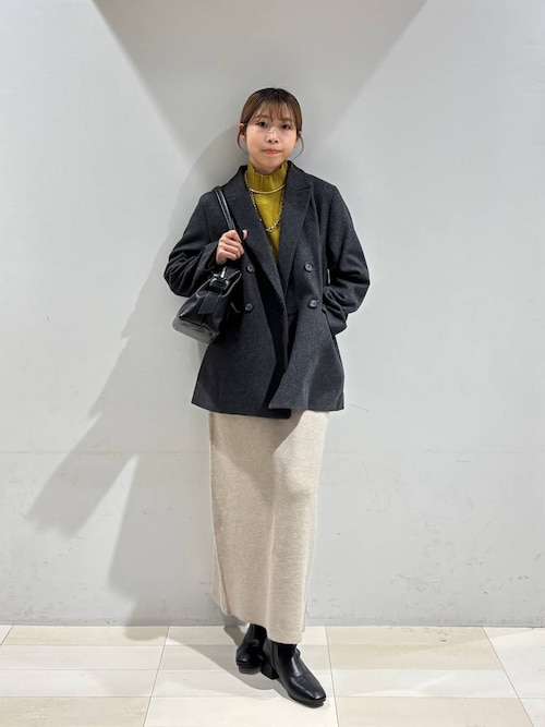 セール】MATINEE LINE/ウール混Aラインスカート/611156（スカート