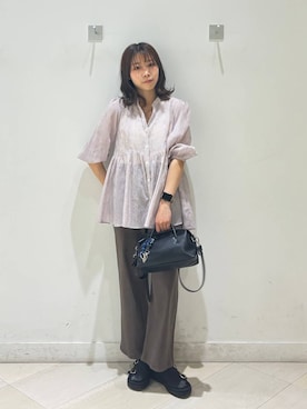 「GLOBAL WORK（グローバルワーク）のアイテム（アクセサリー）」を使った、なあさん（レディース・155cm）の夏コーディネート
