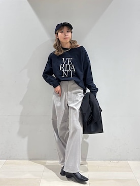 「アイテム（その他シューズ）」を使った、なあさん（レディース・155cm）の秋コーディネート