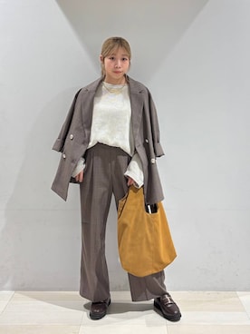 「アイテム（テーラードジャケット）」を使った、なあさん（レディース・155cm・20代）の秋コーディネート