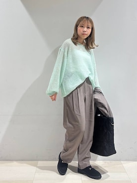 「GLOBAL WORK（グローバルワーク）のアイテム（テーラードジャケット）」を使った、なあさん（レディース・155cm）の秋コーディネート