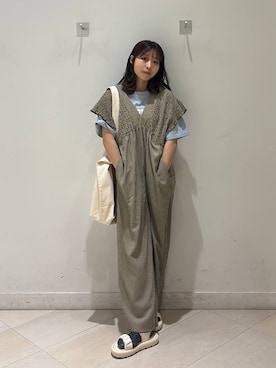 なあさん（レディース・155cm）の春コーディネート