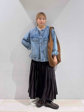 「アイテム（バングル/リストバンド）」を使った、なあさん（レディース・155cm・20代）の秋コーディネート