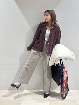 「アイテム（キャミソール）」を使った、なあさん（レディース・155cm・20代）の秋コーディネート