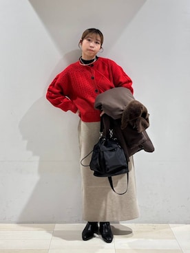 「アイテム（シュシュ）」を使った、なあさん（レディース・155cm・20代）の秋コーディネート