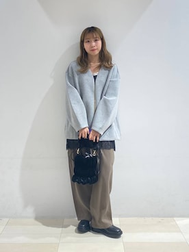 「GLOBAL WORK（グローバルワーク）のアイテム（ジャケット/アウター）」を使った、なあさん（レディース・155cm）の秋コーディネート