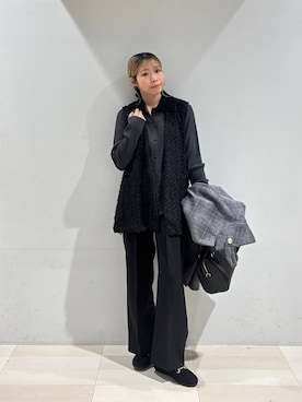 「アイテム（レッグウェア）」を使った、なあさん（レディース・155cm）の秋コーディネート
