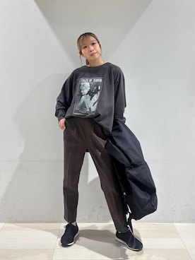 「アイテム（その他ヘアアクセサリー）」を使った、なあさん（レディース・155cm）の秋コーディネート
