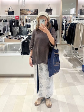 「アイテム（腕時計）」を使った、なあさん（レディース・155cm）の秋コーディネート