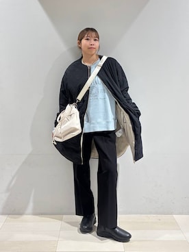 「アイテム（バレッタ/ヘアクリップ）」を使った、なあさん（レディース・155cm・20代）の秋コーディネート