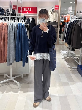 なあさん（レディース・155cm）の冬コーディネート