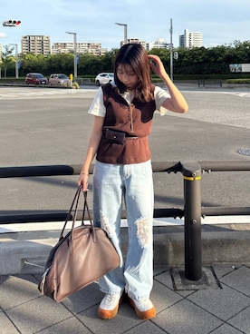 「eL（エル）のアイテム」を使った、なあさん（レディース・155cm）の夏コーディネート