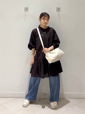 なあさん(レディース・155cm)の春コーディネート