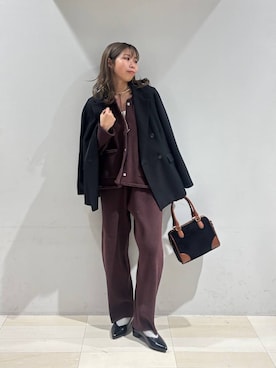 「GLOBAL WORK（グローバルワーク）のアイテム（ソックス/靴下）」を使った、なあさん（レディース・155cm）の秋コーディネート