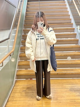 なあさん（レディース・155cm）の冬コーディネート