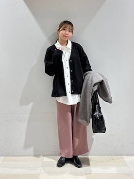 「アイテム（シュシュ）」を使った、なあさん（レディース・155cm・20代）の秋コーディネート