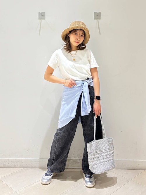 リッチクリーン透けにくいコンパクトT/656161（Tシャツ/カットソー