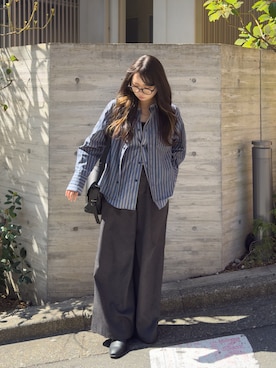 KURUMIさん(レディース・159cm)の春コーディネート