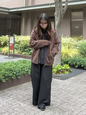 KURUMIさん（レディース・159cm）の秋コーディネート