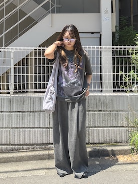 KURUMIさん(レディース・159cm)の春コーディネート