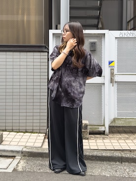 「CASPER JOHN（キャスパージョン）のアイテム」を使った、KURUMIさん（レディース・159cm）の春コーディネート