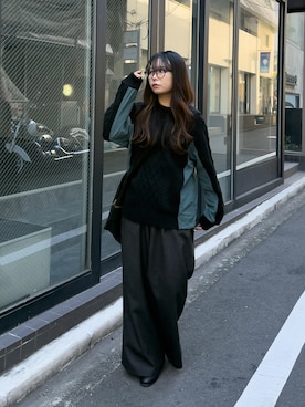 KURUMIさん（レディース・159cm）の秋コーディネート