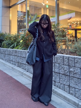 「cii（シー）のアイテム」を使った、KURUMIさん（レディース・159cm）の冬コーディネート