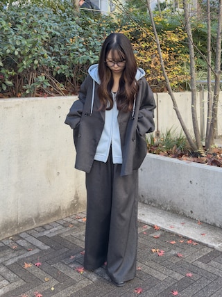 Happy John（ハッピージョン）の「cocoon tailored jacket/コクーン