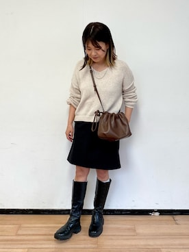 「イエベ春」｜saito4417さん（レディース・152cm）の春コーディネート