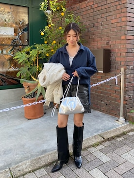 saito4417さん（骨格ストレート・レディース・152cm）の冬コーディネート