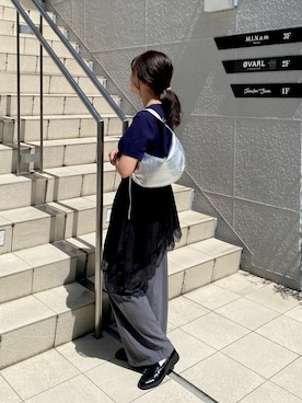 「russet（ラシット）のアイテム」を使った、saito4417さん（レディース・152cm）の春コーディネート