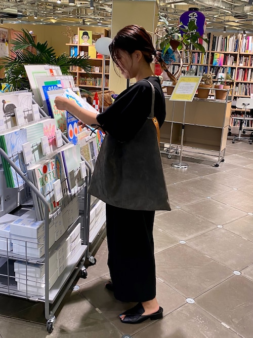 本革スエードワンショルダーバッグ