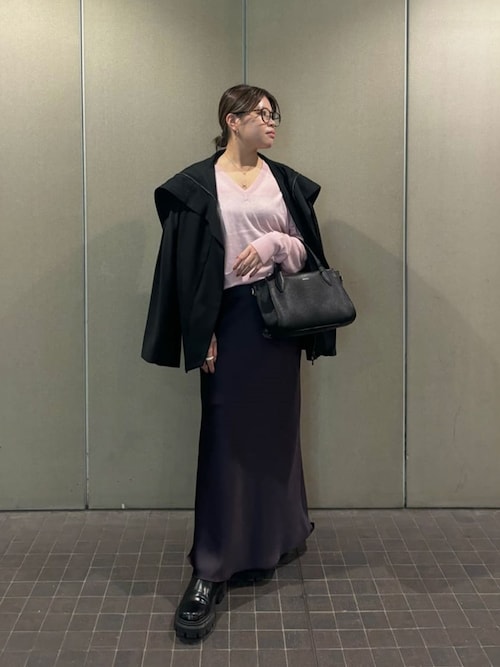 セール】big collar zip blouson(ビッグカラージップブルゾン
