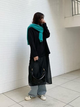 「YANUK（ヤヌーク）のアイテム」を使った、dresslave_staffさん（レディース・167cm）の冬コーディネート