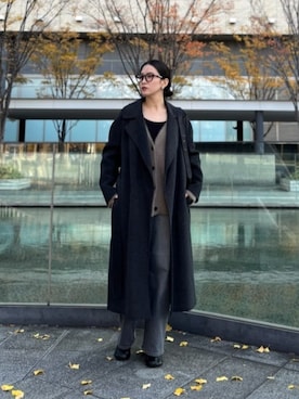 「YANUK（ヤヌーク）のアイテム」を使った、dresslave_staffさん（レディース・160cm）の冬コーディネート