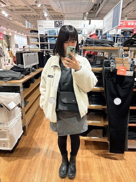 「Java（ジャバ）のアイテム」を使った、hirariさん（レディース・160cm）の冬コーディネート