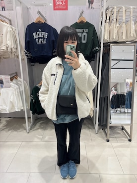 「Java（ジャバ）のアイテム」を使った、hirariさん（レディース・160cm）の冬コーディネート